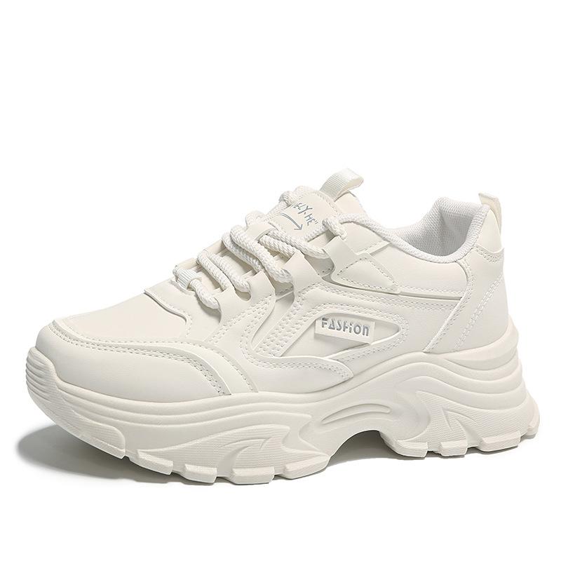 22 autumn new sports heightening dad shoes non-slip soft-soled platform casual shoes
