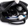 Men's Business Document Bag Lightweight Large Capacity Multi-Compartment Crossbody Bag Commuter Shoulder Bag