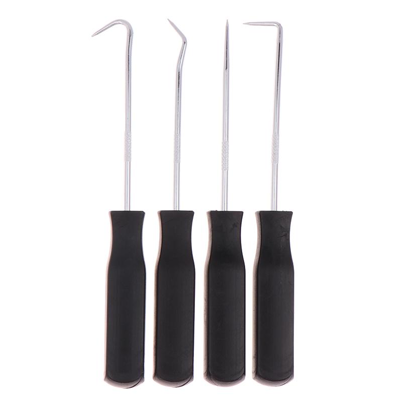 

Набор из 4 отверток для сальников автомобильного масла, съемник для прокладок уплотнительных колец, набор инструментов для ремонта уплотнений чёрный