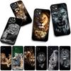 Leopard Lion Art Phone Cover for Xiaomi Redmi Note 14 12 13 ProPlus A4 A3 Pro Plus 12C 13C 14C 5G Case