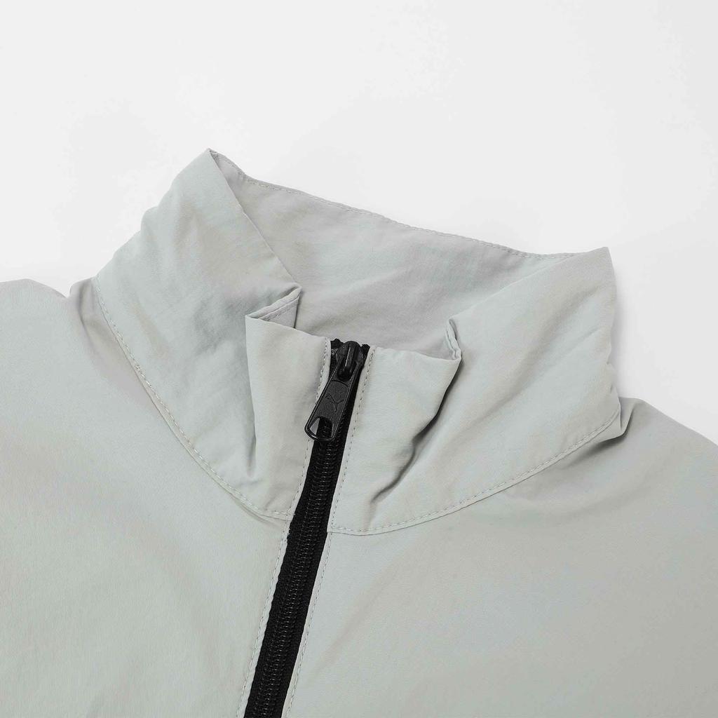 Puma Comfortable Soft Versatile Solid Color Jacket Women Jacket Gray 631917-10