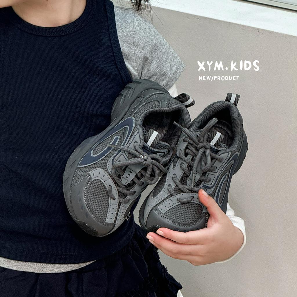 Trend Shaking Children's Dad Shoes 2025 Autumn New Classmates Boys Sports Shoes Mesh Breathable Girls Running Shoes