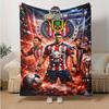 1pc Chivas Soccer Triumph Celebration Flannel Blanket Soft Warm Throw Blanket for Bedroom Living Room Bed Travel Camping Picnic Gift. MT7160187