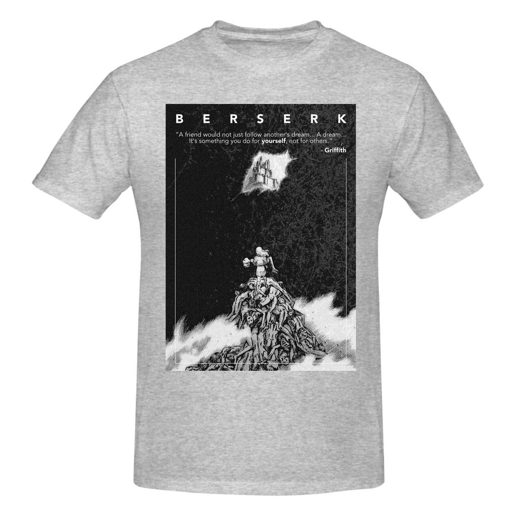 Piece The Eclipse Ritual Graphic Cotton TShirt BBerserker Anime Tops Tees For Unisex