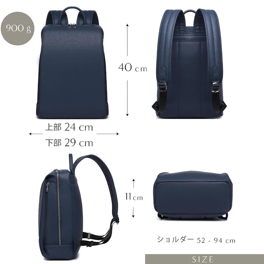 Featured in InRed magazine Leather backpack for cowhide water repellent and scratch resistant zipper unisex for for casual [Guccio Italy] women,