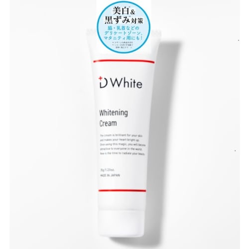 Made In Japan [Hand and Neck Care for Age-Striking Skin] Prevent Darkening [+D White Whitening Cream] UV Protection, Whitening, Highly Moisturizing, M