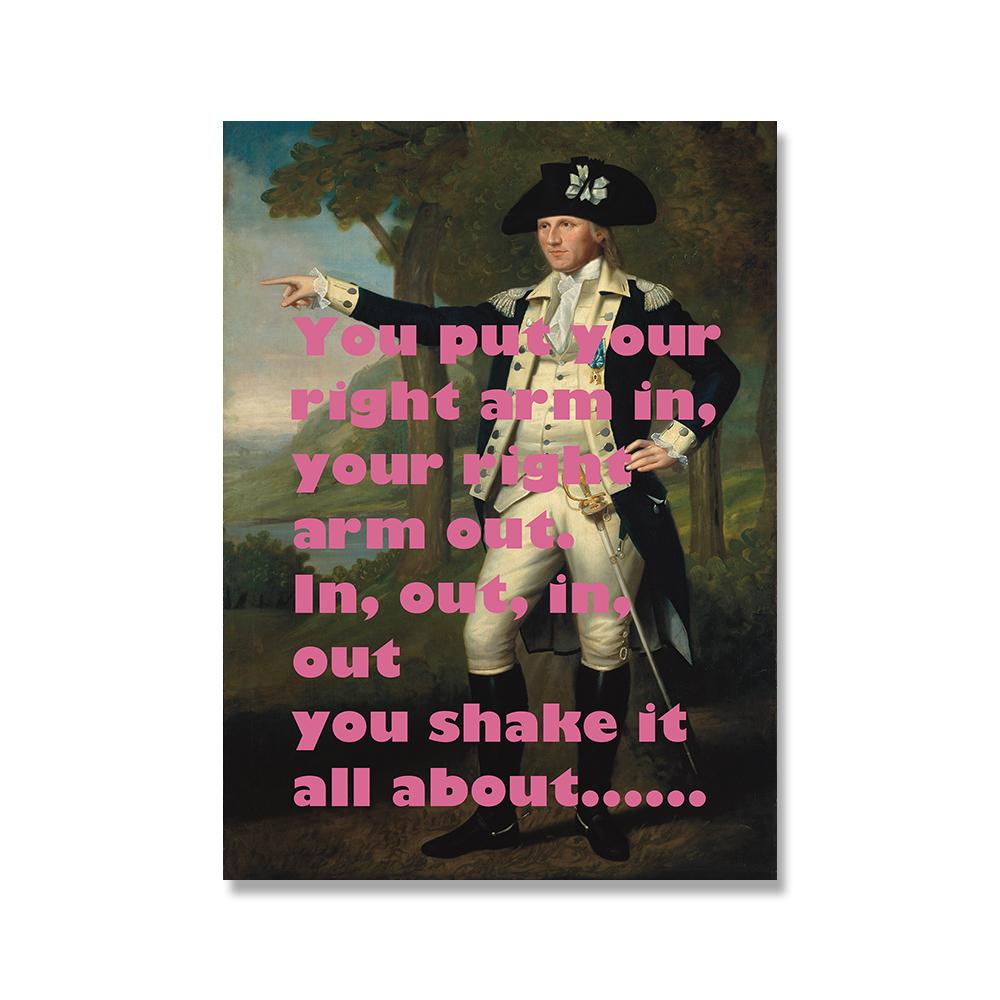 

Мода Исторический Благородный Настенный Плакат Печать Ретро Обнаженная Феминизм Цитата Юмор Холст Картина Картина Гостиная Домашний Декор 21x30cm No Framed