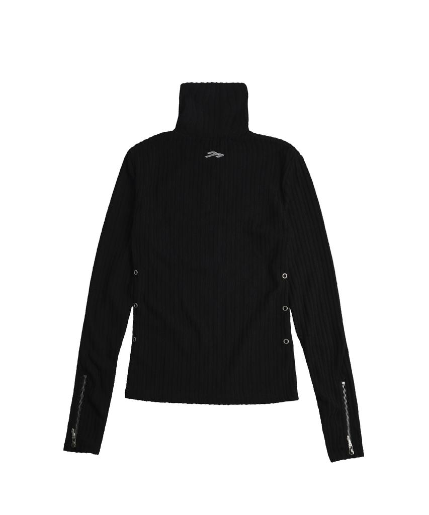 Tansanmageunesyum Sullano X Carbonated Eyelet Off-Neck Zip-Up