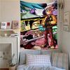 Classic Anime Soul Eater Colorful Tapestry Wall Hanging Bohemian Wall Tapestries Mandala Wall Hanging Sheets