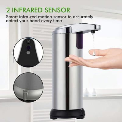 Automatic Soap Dispenser with Sensor Large Capacity Smart Intelligent Induction Hand Sanitizer Dispenser Liquid Soap Pump Kitchen Supplies