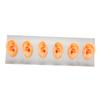 6 Pcs Silicone Ear Model Soft Waterproof Simulated Silicone Ear Model Hearing Aid Accessories with