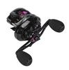 Okuma HG-101-A Carretilha Baitcasting Halogênio Esquerda Preta