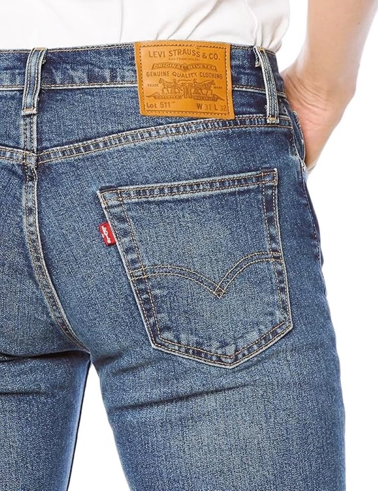 Levi's 511T Slim Fit Jeans (Stretch) Men's 04511-2407 US W34 L32