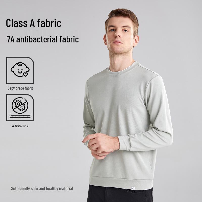 Anthem Men's Slim Fit Wool Mid-Neck Long Sleeve Warm Base Layer for Autumn/Winter