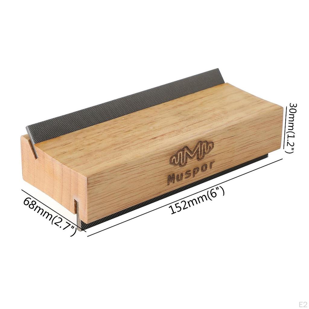 35/90 Degree Fret End Beveling File, Crowning Bevel File Luthier Tools