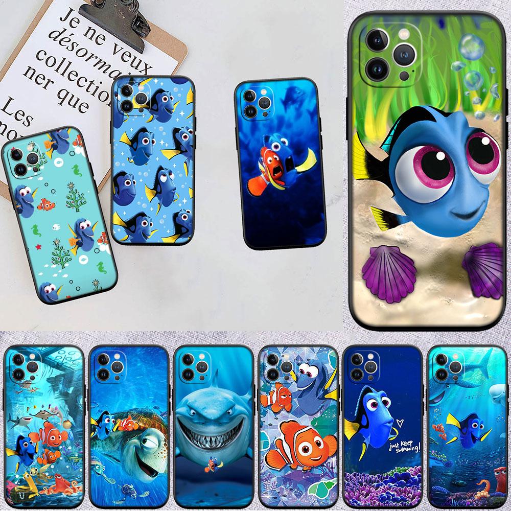 CJ52 Finding Nemo Soft Shell Phone Case for iPhone SE X XS XR 11 16E 17 Pro Max Air 8 7 6 6s Plus