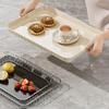 Water Cup Tray Rectangular Tea Tray Tea Tray Household Tea Set Living Room Coffee Table Fruit Tray Tea Tray Fruit Tray Plastic