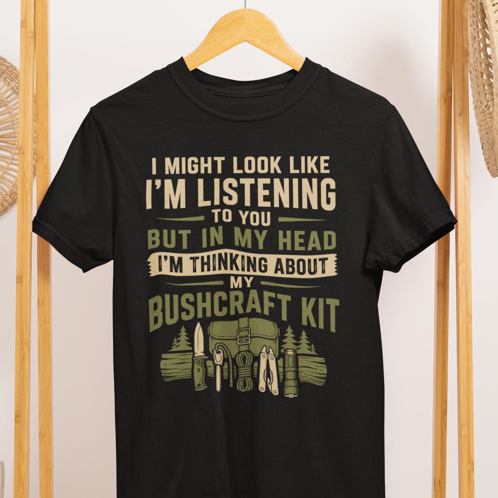 Bushcraft Kit Shirt, Comfort Colors 1717 Outdoor Adventure Tee 2XL