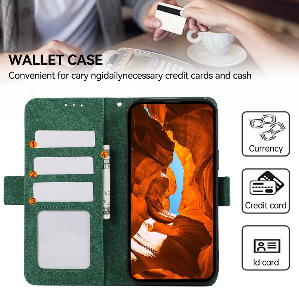 ABEEL For Xiaomi Redmi Turbo 4 5G/Poco X7 Pro 5G Case PU Leather Folio Stand View RFID Blocking Phone Cover