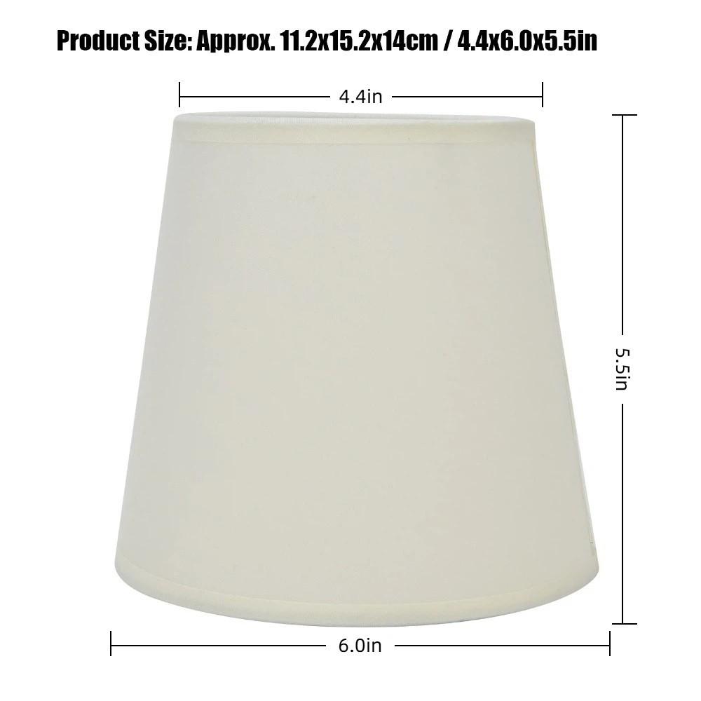 2PCS Lightweight Lamp Cover Clip On Design Chandelier Lamp Shades Small Lamp Shades  Indoor Lamp