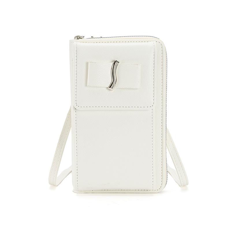 

2024 трендовая легкая новая маленькая мини-сумка Put Change One сумка для мобильного телефона сумка через плечо женская сумка белый