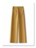 Women's 2025 Spring Off-White High-Waisted Slimming Loose-Fit Jeans