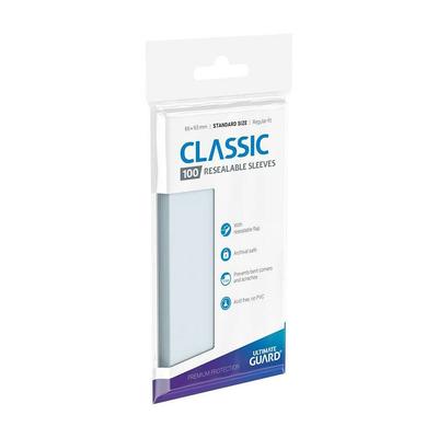 Ultimate Guard Classic wiederverschließbare Standardhüllen, 100 Stück