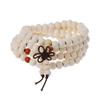 Natural Sandalwood 8mm Beads Bracelets 108 Wood Beads Buddha Prayer Jewelry
