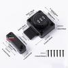 Knob Twist Hasp Lock Keyless Security for Cabinets And Doors with Combination