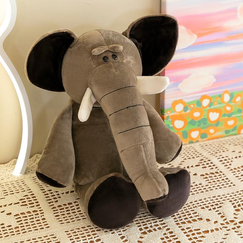 Forest Animal Doll Plush Toy Jungle Three Brothers Hugging Pillow Cute Rabbit Doll