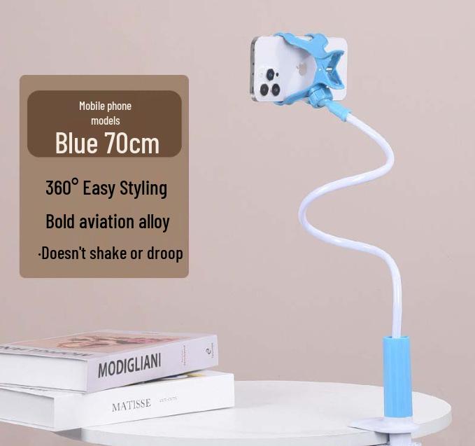 2026 Multi-functional Rotatable Mobile Stand for Phone & Tablet - Bedside, Chair, Photography.