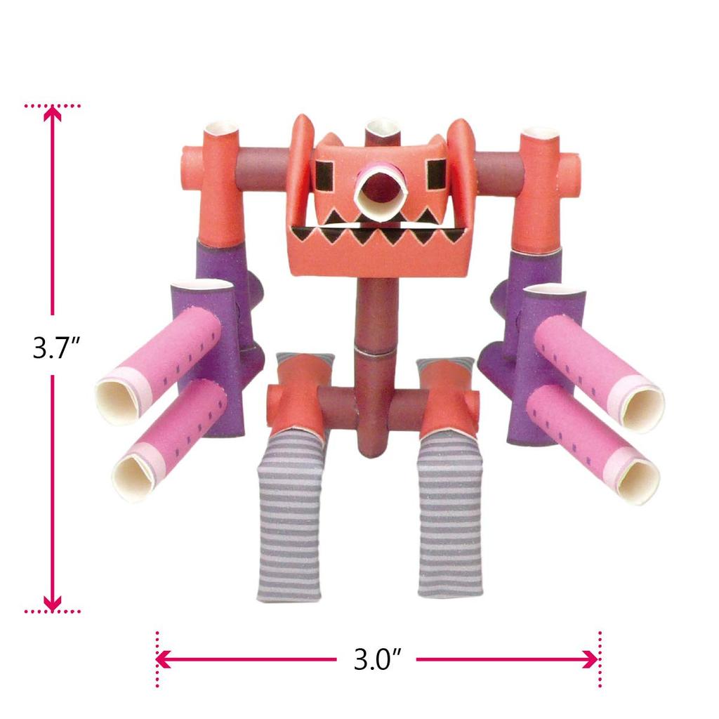 PIPEROID Classics Kanonenbulle Ein Papierbastelset, das von Grundschulkindern bis zu Erwachsenen Spaß macht. Perfekt für Jungen und Mädchen, die lieben