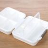 Multi Pocket Medicine Organizer 7-Day Pills Case Holder Container Storage Box for Supplements and Medications Organiser