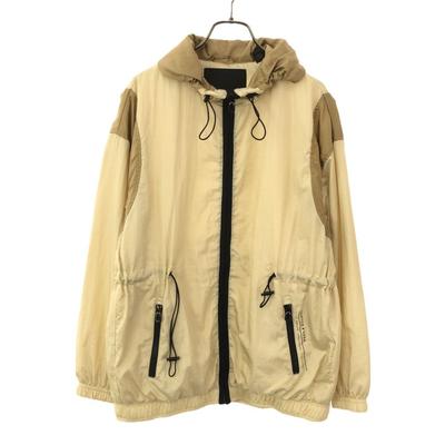 Long Sleeve Nylon Jacket S Beige Jumper Men's Used