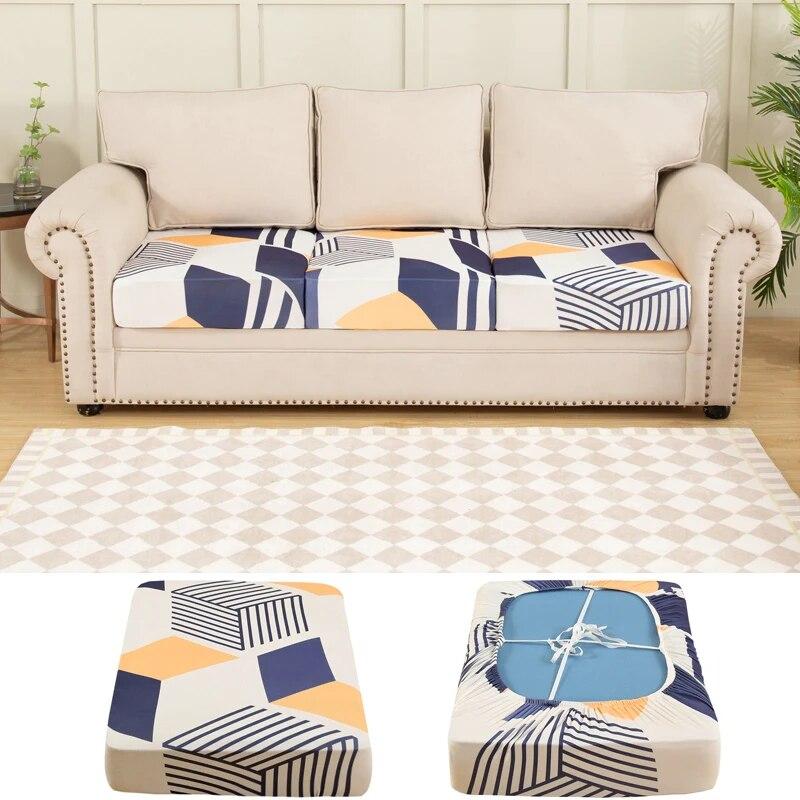 String Printed Sofa Seat Cover Sofa Slipcovers  Soft Stretch Elastic Funiture Protector For Pets