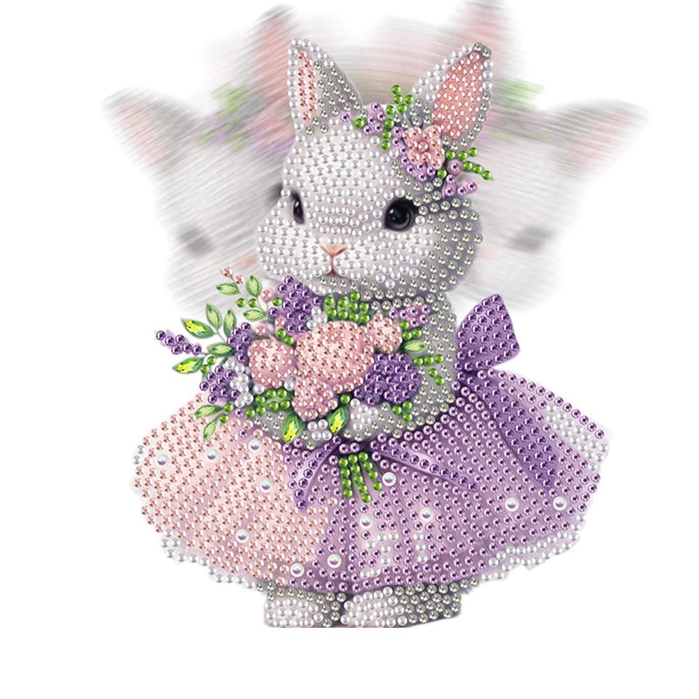 Acrylic Shaking Head Animal Diamond Painting Tabletop Ornaments Kit Diamond Painting Desktop Ornaments Kit for Home Office Decor