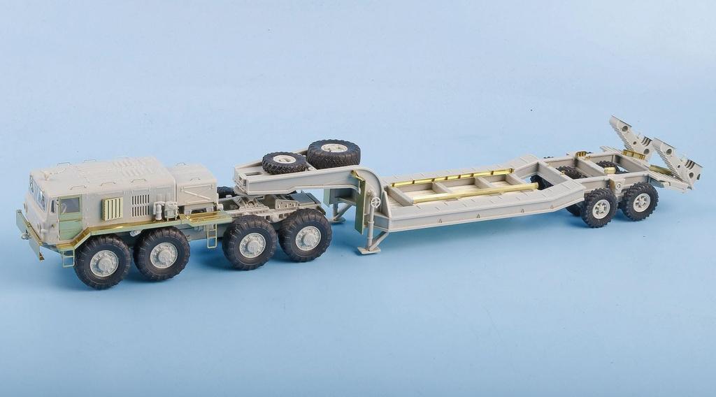 Tetra Model ME Series Late Model Tractor ChMZAP 5247G Plastic Model Parts ME7228 1/72 MAZ-537G & Semi-Trailer (TR)