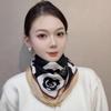 Spring & Autumn Influencer Silk Scarf: Trendy, Versatile, Elegant Style for Ladies
