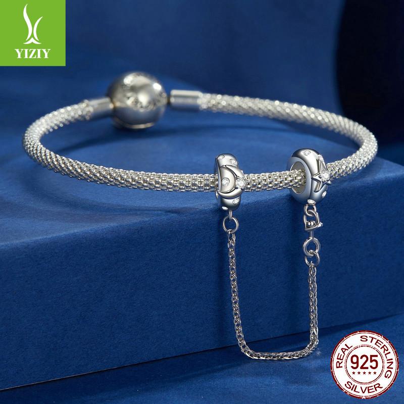 Xingyue Diy Silicone Positioning Safety Chain Accessories, Niche High-End S925 Sterling Silver String Decoration