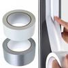 Window Sealing Tape Waterproof Seal Isolation Tape Strong Adhesive White Sliver Duct Tape Window Draft Stopper Home Decor