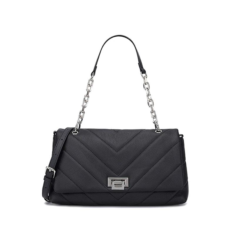 

Женские сумки через плечо из натуральной кожи, модные, женственные, дизайнерские, роскошные, универсальные, из коровьей кожи