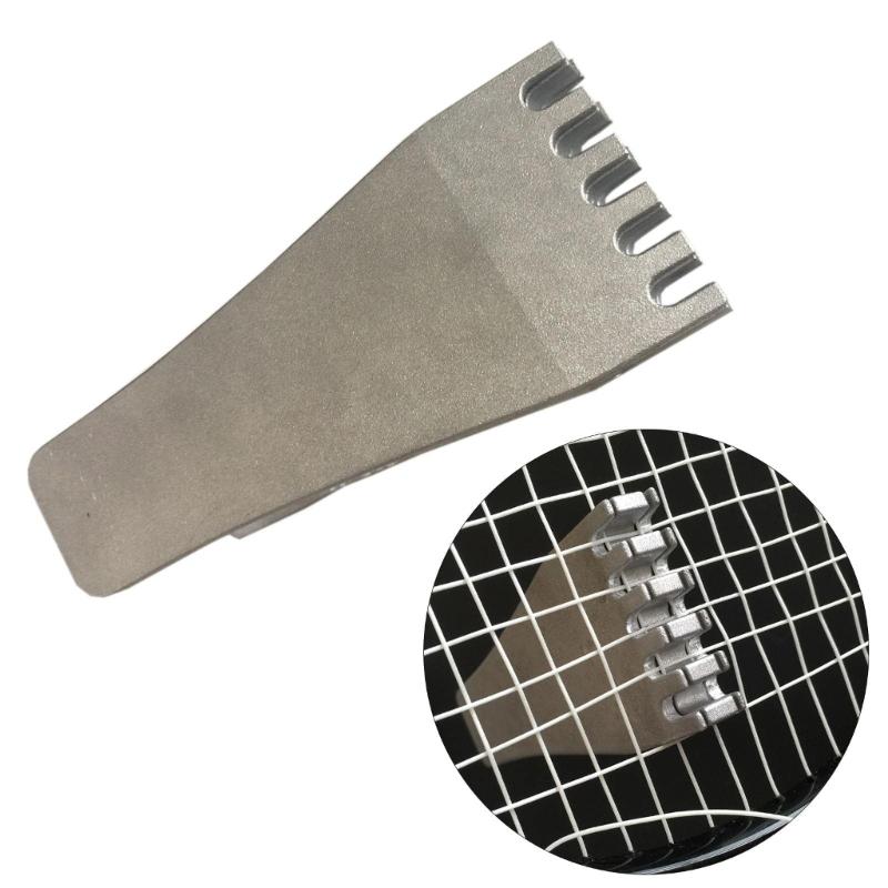 Accurate Badminton String Clamps Tool Adjustable Tightness Control Durable Zincs Alloys Sports Accessory