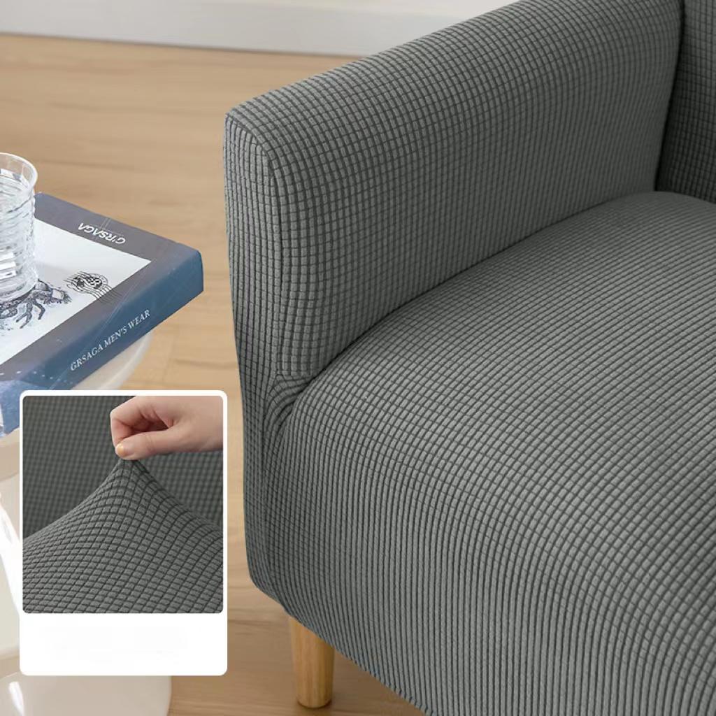 Potah na křeslo do obývacího pokoje Polar Fleece Potah na křeslo Spandex Club Potahy na křeslo Elastické potahy na jednu pohovku Domácí barový pult Hotel