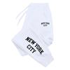Women's Casual NEW YORK City Printed Long Pants Running Trousers Outer Sport Jogging Sweatpants Unisex Harajuku
