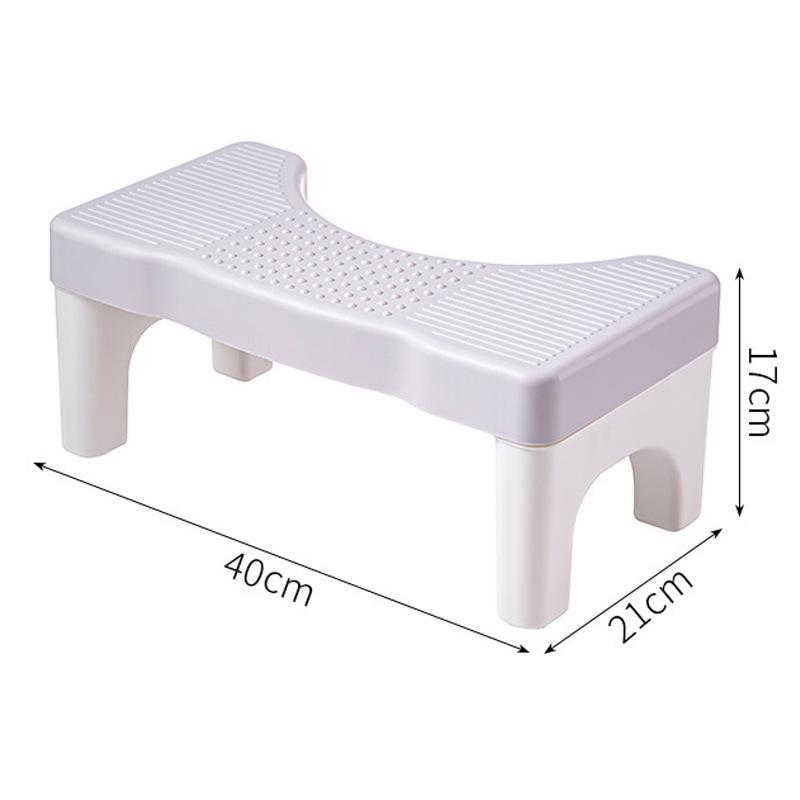 

Нескользящая подставка для ног для ванной и туалета серый