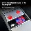 Model3+ 2025 Central Control Storage Box For Tesla Model 3 Highland Flocking Central Armrest Hidden Organizer Stowing Tidying