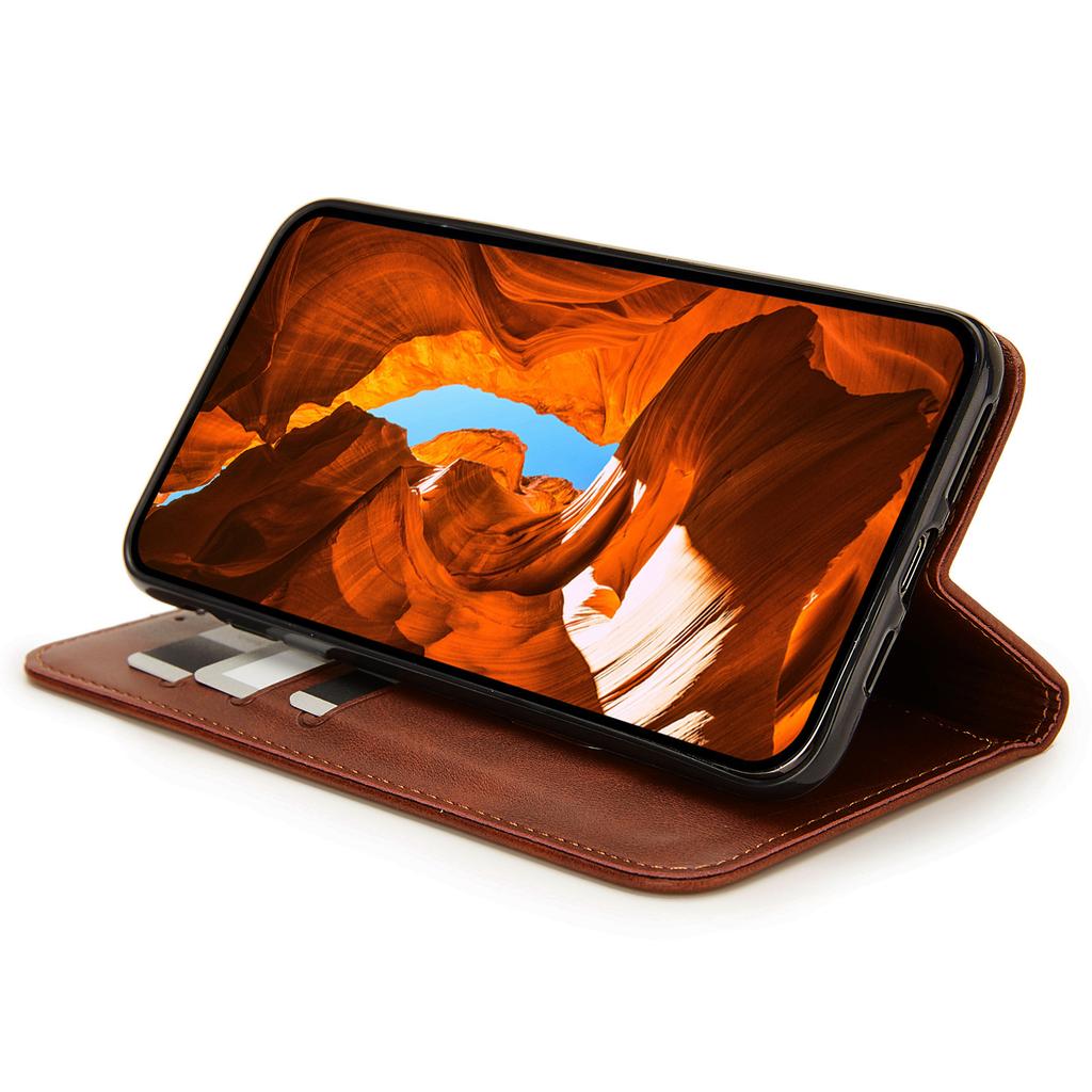 For Honor 400 Lite Stand Case Lucky Deer Imprinted Magnetic Closure Leather Wallet Phone Cover