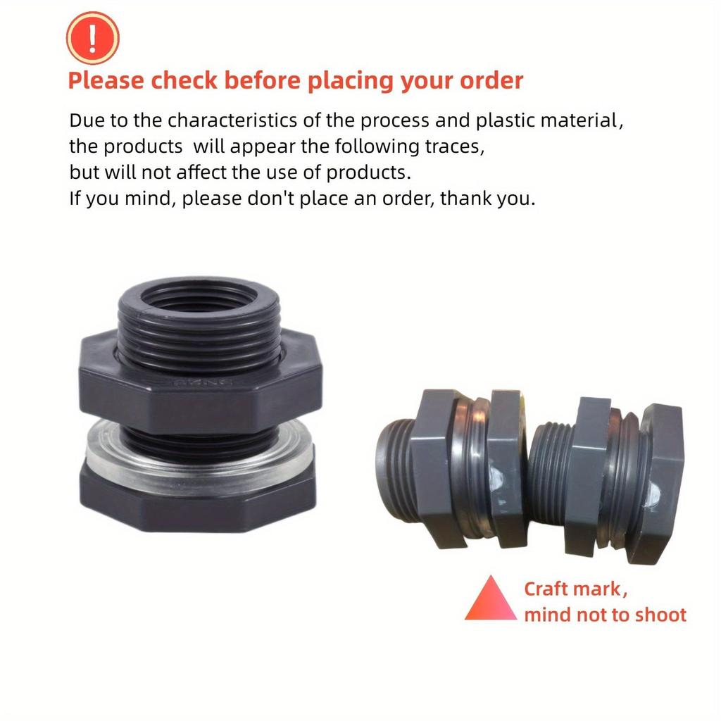 PVC Water Barrel Spigot Kit with Universal Connector and Wall Mount for Easy Garden Use