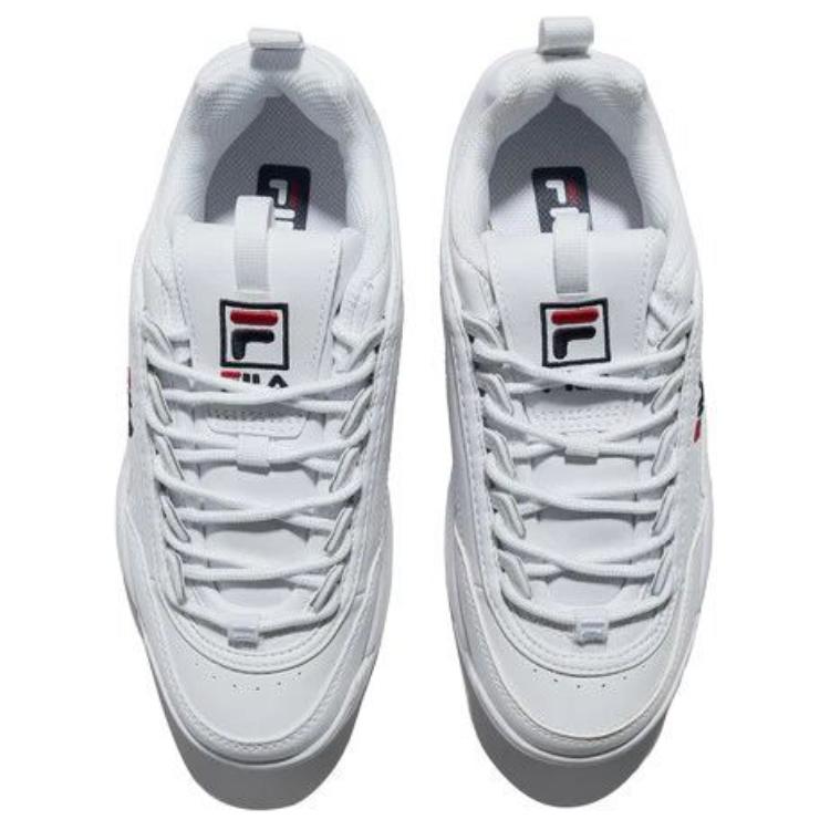 FILA Disruptor 2 1998 Classic Comfortable Durable Low-Top Lifestyle Sneakers Unisex sneakers White 1FM02739H121