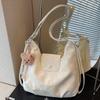 Retro Soft Leather Shoulder Portable Women'S Bag, New Large-Capacity Commuter Backpack, Casual Shoulder Tote Bag.